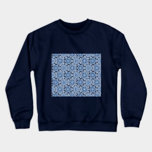 Blue sea patterns Crewneck Sweatshirt